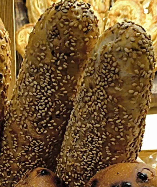 Barras de sésamo